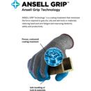 AlphaTec® 58-270 Knit Wrist Nitrile Gloves - Nylon Liner, Venda Pack thumbnail-3