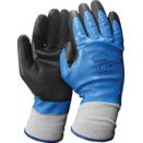 477 Cold Protection, Nitrile Coated Gloves, Blue & Black thumbnail-0