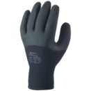 Thermal Grip Gloves, PVC Coated, Black thumbnail-0