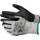Nitrile Palm Coated Gloves, Cut D, Black/Grey thumbnail-0