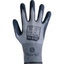 CAT II Nitrile Gloves, Cut Resistant, Grey/Black thumbnail-1