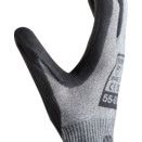 CAT II Nitrile Gloves, Cut Resistant, Grey/Black thumbnail-4