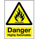 Highly Flammable Danger Signs thumbnail-0