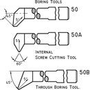 No.50A - Butt Welded Tools - Internal Screw Cutting  thumbnail-1