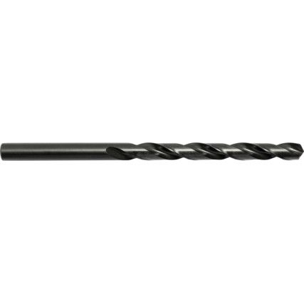 L100, Long Series Drill, 12mm, Long Series, Straight Shank, High Speed Steel, Steam Tempered