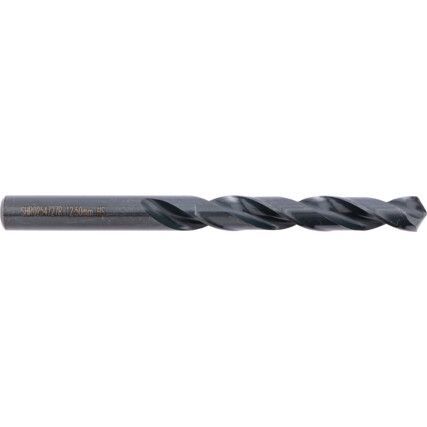 Jobber Drill, 12.5mm, Normal Helix, High Speed Steel, Black Oxide