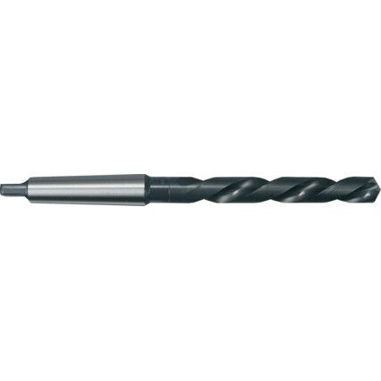 Taper Shank Drill, MT2, 17.5mm, Cobalt High Speed Steel, Standard Length