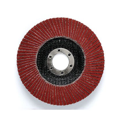 967A, Flap Disc, 65068, 115 x 22.23mm, Flat (Type 27), P80, Cubitron II Ceramic