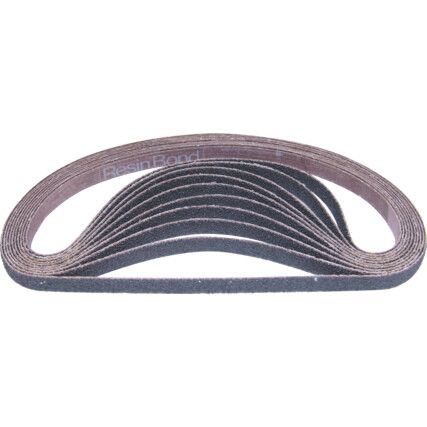 XA911, Coated Belt, 75 x 2000mm, P100, Aluminium Oxide