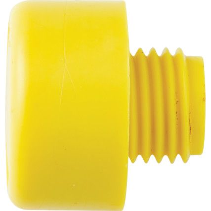 25mm Nylon Hammer Face, Hard, Yellow