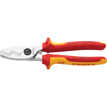 95 16 200 Cable Shears VDE-Tested Insulated Multi-Component Grip 200mm