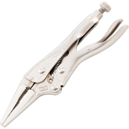 100mm, Self Grip Pliers, Jaw Long Nose