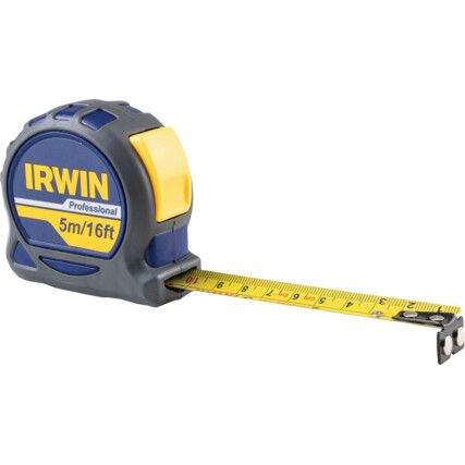 10507794, Professional, 5m / 16ft, Tape Measure, Metric and Imperial, Class II