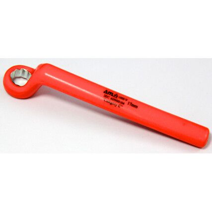 Single End, Insulated Ring Spanner, 17mm, Metric