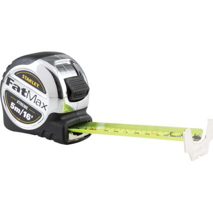 5-33-886, FATMAX, 5m / 16ft, Heavy Duty Tape Measure, Metric and Imperial, Class II