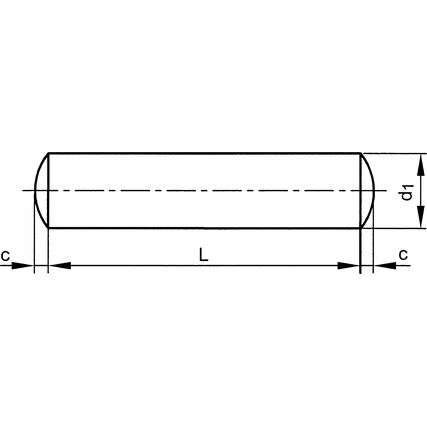 1.5x6mm DOWEL PIN A1/A2