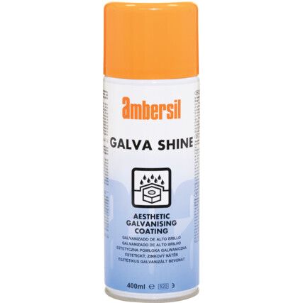 Galva Shine, Aesthetic Galvanised Coating Aerosol, 400ml