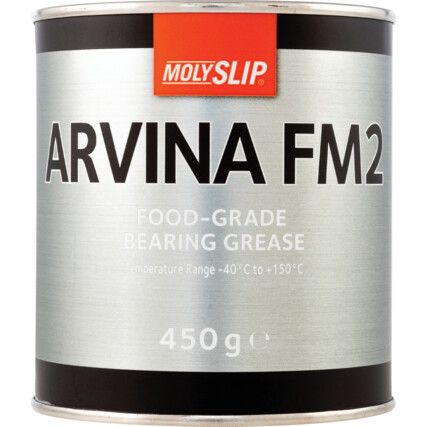 Arvina FM2, Bearing Grease, Food Safe, Tin, 450g
