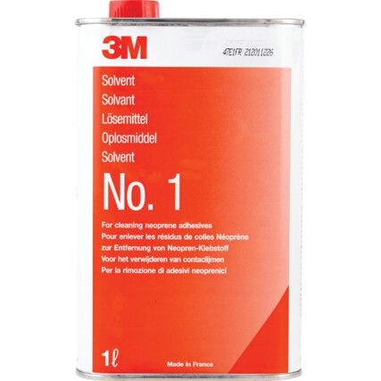 No.1, Solvent Cleaner, Tin, 1ltr