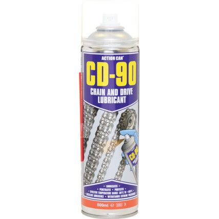 CD-90, Chain & Drive Lubricant, Aerosol, 500ml