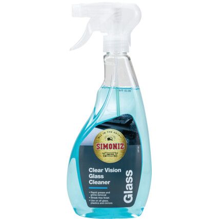 CLEAR VISION GLASS CLEANER 500ML
