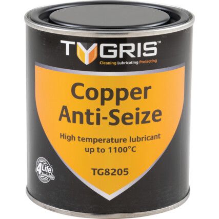 Industrial, Copper Anti-Seize Compound, Tin, 500g