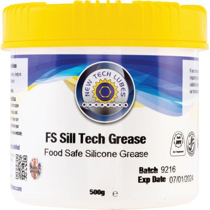 Silicone Grease, Food Safe, Pot, 500gm