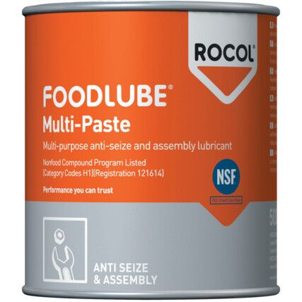 Foodlube, Anti-Seize Lubricant, Tin, 500gm
