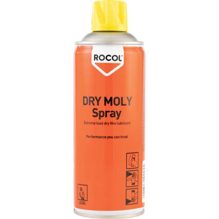 Dry Moly, Lubricant, Aerosol, 400ml