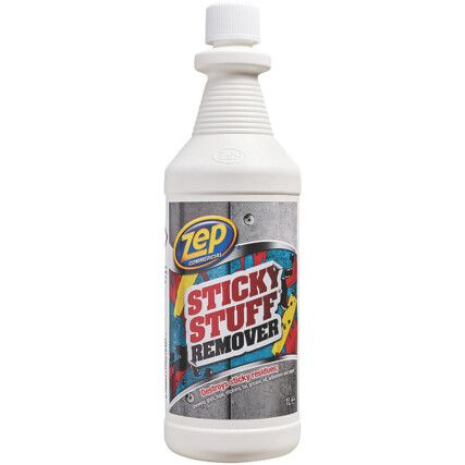 Sticky Stuff, Adhesive Cleaner, Bottle, 1ltr