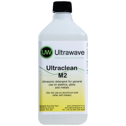 M2 Ultraclean, Cleaning Fluid, Water Based, Bottle, 1ltr