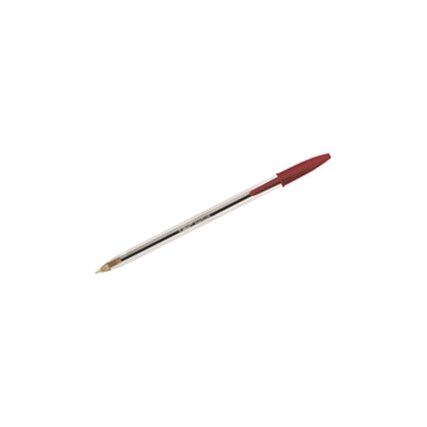 Cristal, Ballpoint, Red, Fine, 1mm, 50 Pack