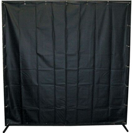 Welding Curtain Frame Only, Steel, Black, 1800mm x 1800mm