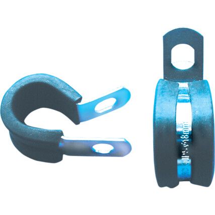 P-CLIP / P-CLAMP RUBBER LINED GRADE A4-316 ST/STEEL 38mm