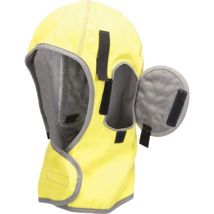 V-Gard, Helmet Liner, Black/Yellow, For Use With Safety Helmets