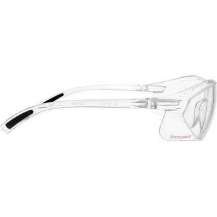 Safety Glasses, Clear Lens, Frameless, Clear Frame, Anti-Fog