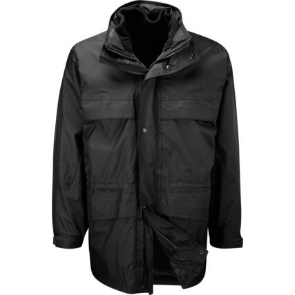 Antartica, Outdoor Jacket, Unisex, Navy Blue, Fleece/PVC/Polyester, M
