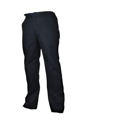 Work Trousers, Unisex, Navy Blue, Poly-Cotton, Waist 30", Leg 31", Regular