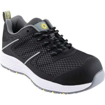 Safety Trainers, Black, S3, SRC, Size 5