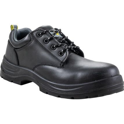 Safety Shoes, Black, Four Eyelet, S3, SRC, Size 3