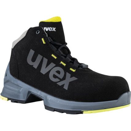 Unisex Safety Boots Size 5, Black, Water Resistant, Xenova Toe Cap, ESD