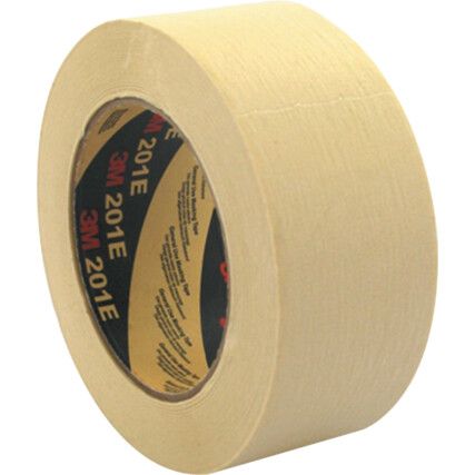 201E Premium  Masking Tape, Crepe Paper, 36mm x 50m, Cream