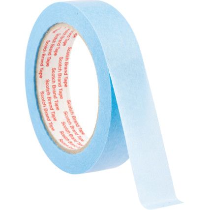 2899 Scotch® Masking Tape, Paper, 24mm x 50m, Blue