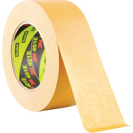 401E Masking Tape, Crepe Paper, 48mm x 50m, Brown