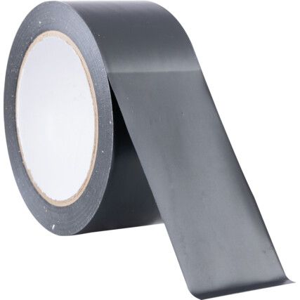 Duct Tape, PVC, Black, 75mm x 33m