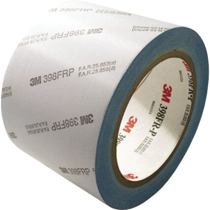 398FR Duct Tape, Glass Cloth, White, 50mm x 32m