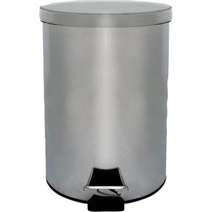 First Aid Stainless Steel Pedal Bin
