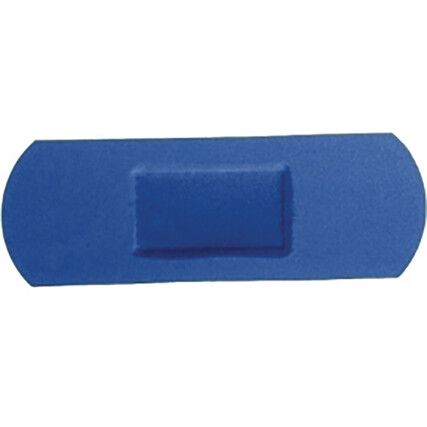 BLUE DETECTABLE PLASTERS 7.5x2.5cm (BOX-100)