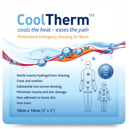 COOLTHERM BURN RELIEF DRESSING 10CMx10CM