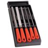 200mm (8'') 5 Piece Assorted Cut File Set With Handles thumbnail-0